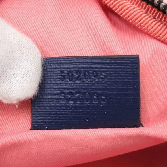 Gucci Children the Jetsons Waist Bag Leather Pink Blue Body Bag 1999 - Picture 6 of 7